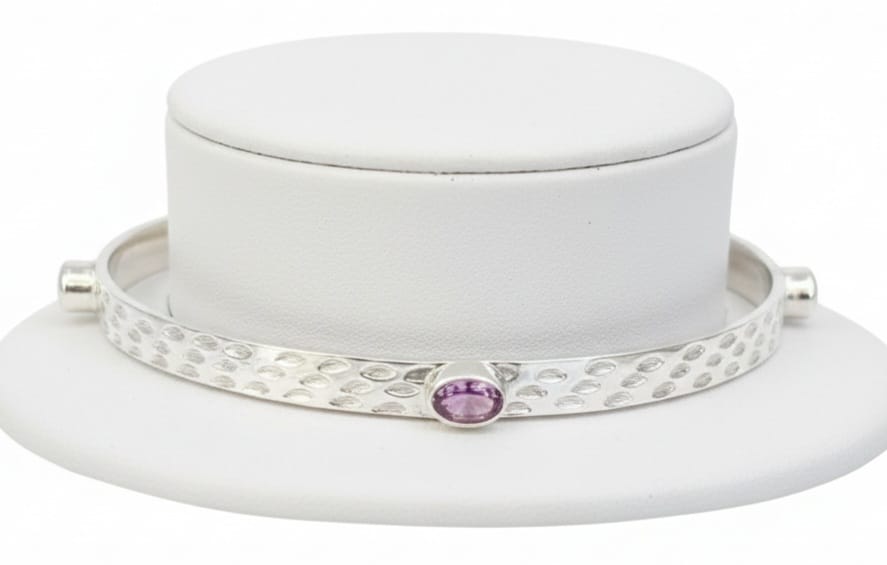 AMETHYST BANGLE