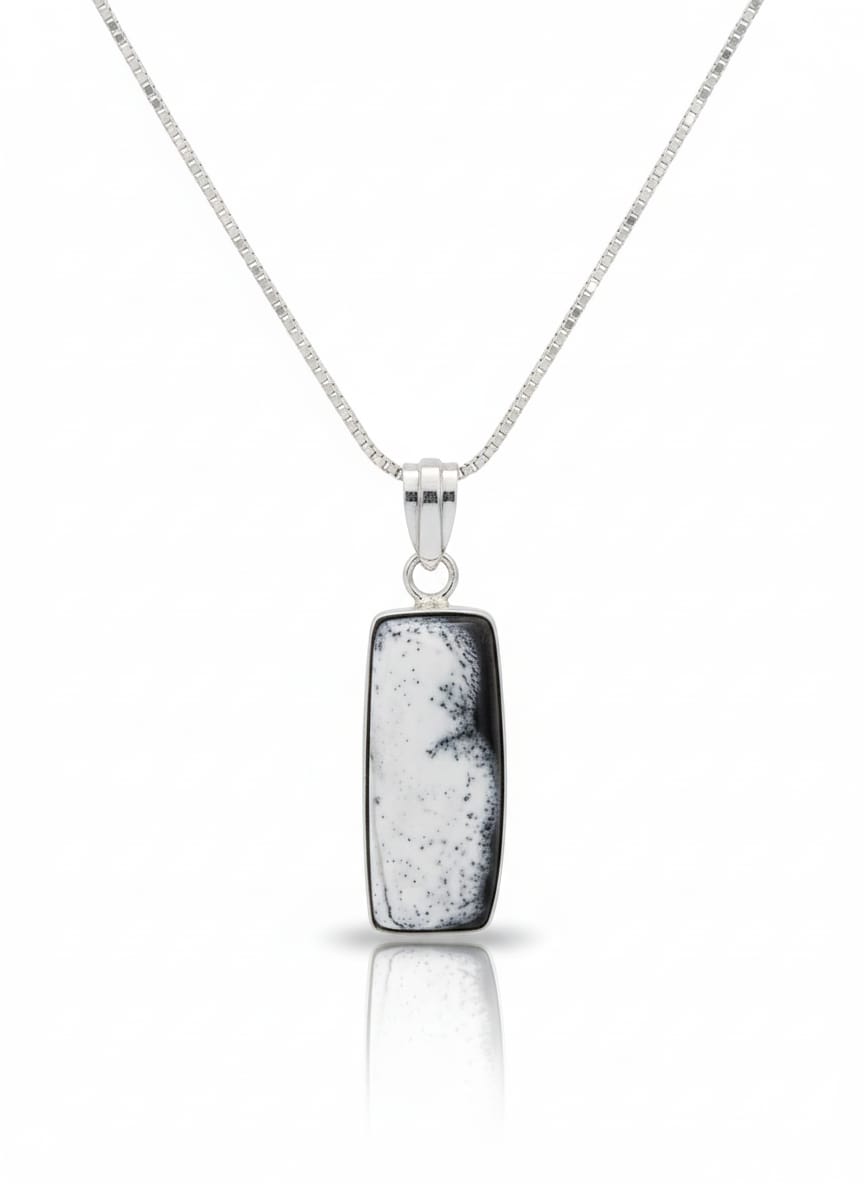 DENDRITE OPAL PENDANT