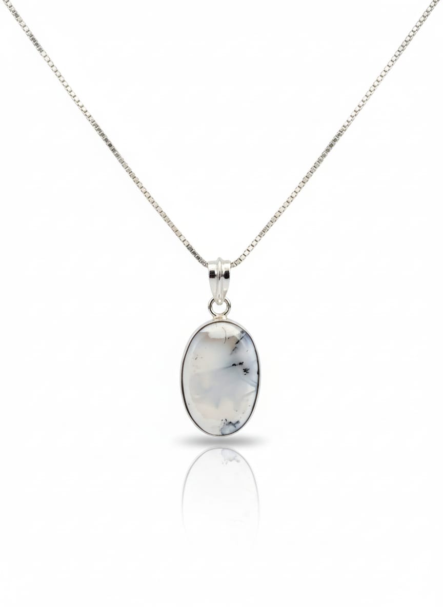 DENDRITE OPAL PENDANT