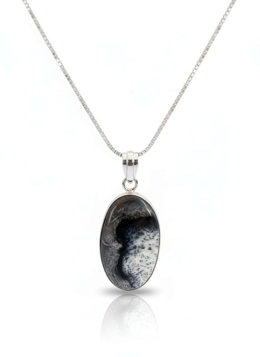 DENDRITE OPAL PENDANT