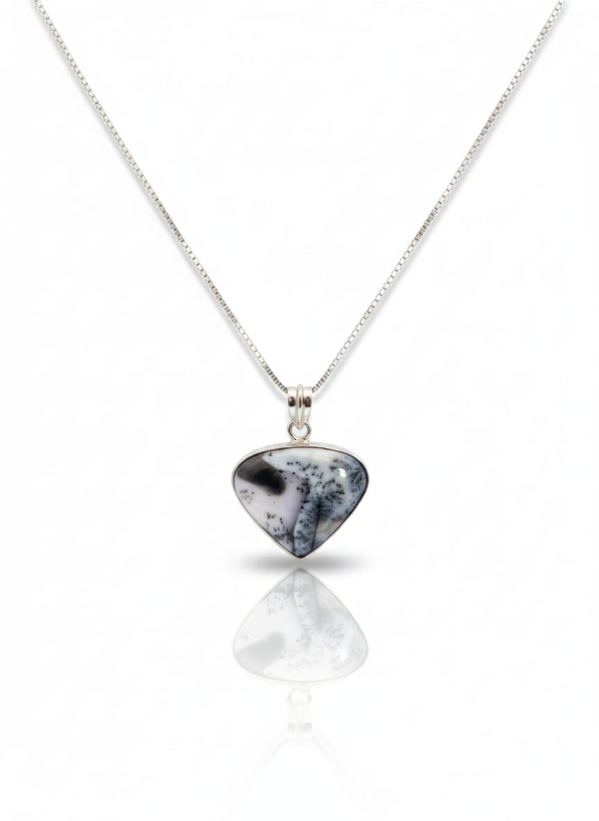 DENDRITE OPAL PENDANT