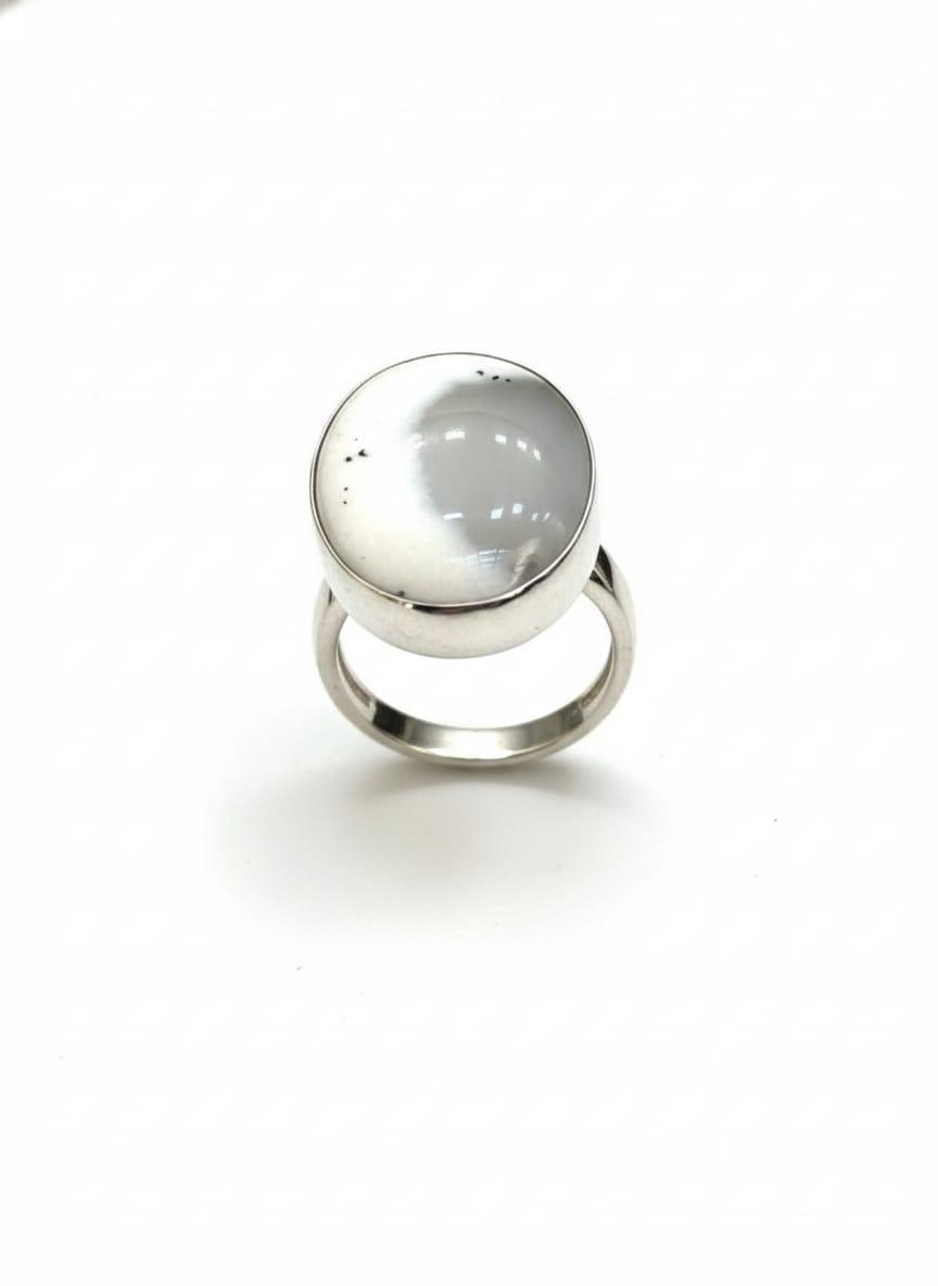 DENDRITE OPAL RING