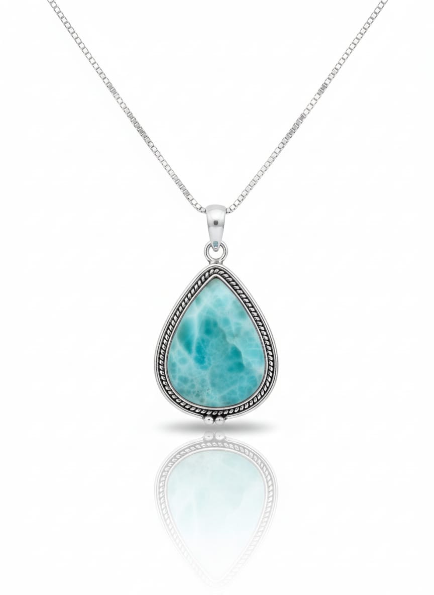 LARIMAR PENDANT