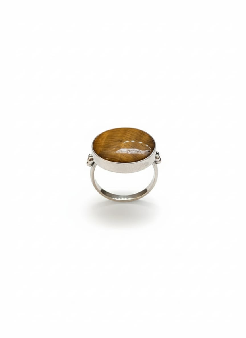 TIGER EYE RING