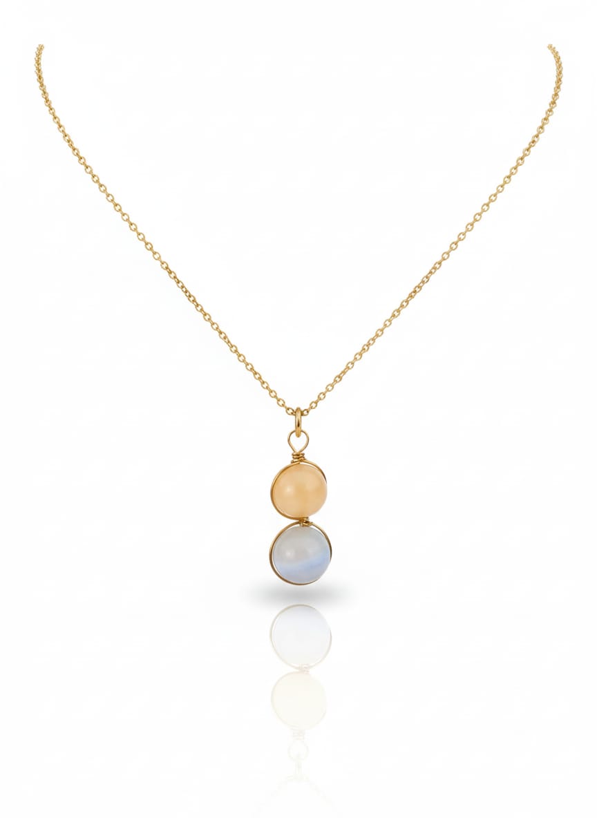 MULTI STONE PENDANT