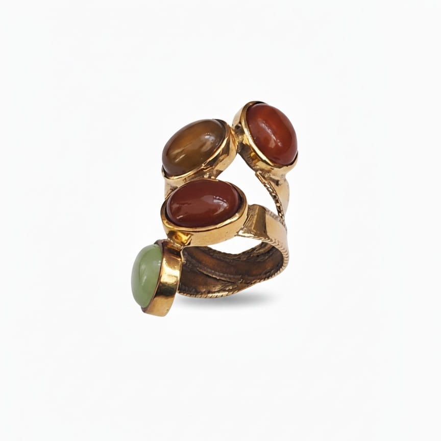 MULTI STONE RING