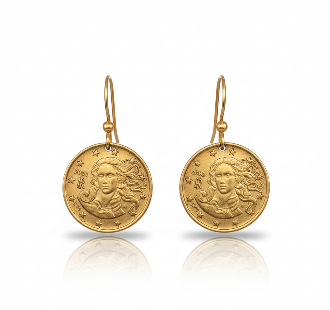 GOLDEN CON 10 EARRING