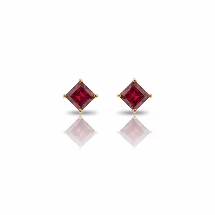 GARNET Earring