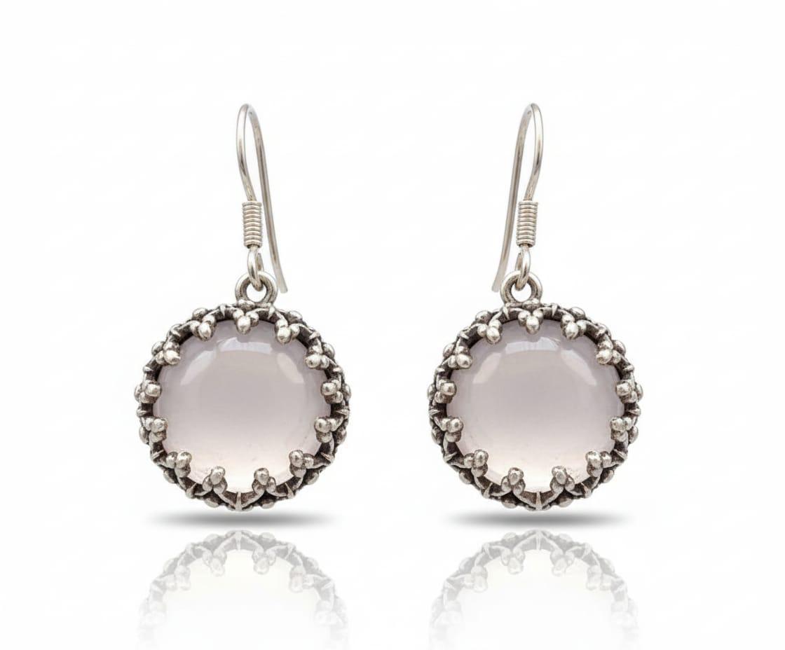 ROSE QUARTZ EARRINGS