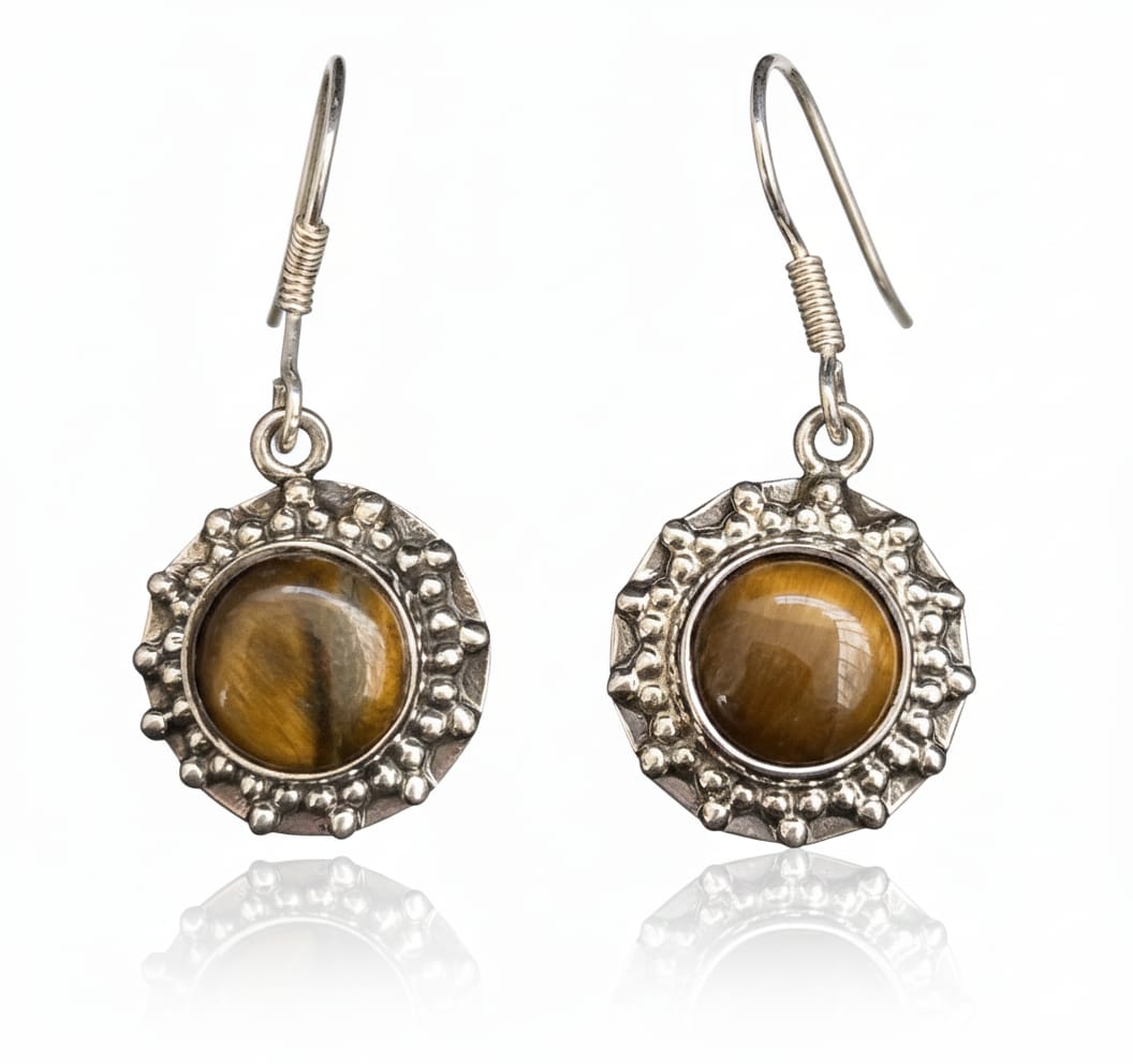 TIGER EYE EARRINGS