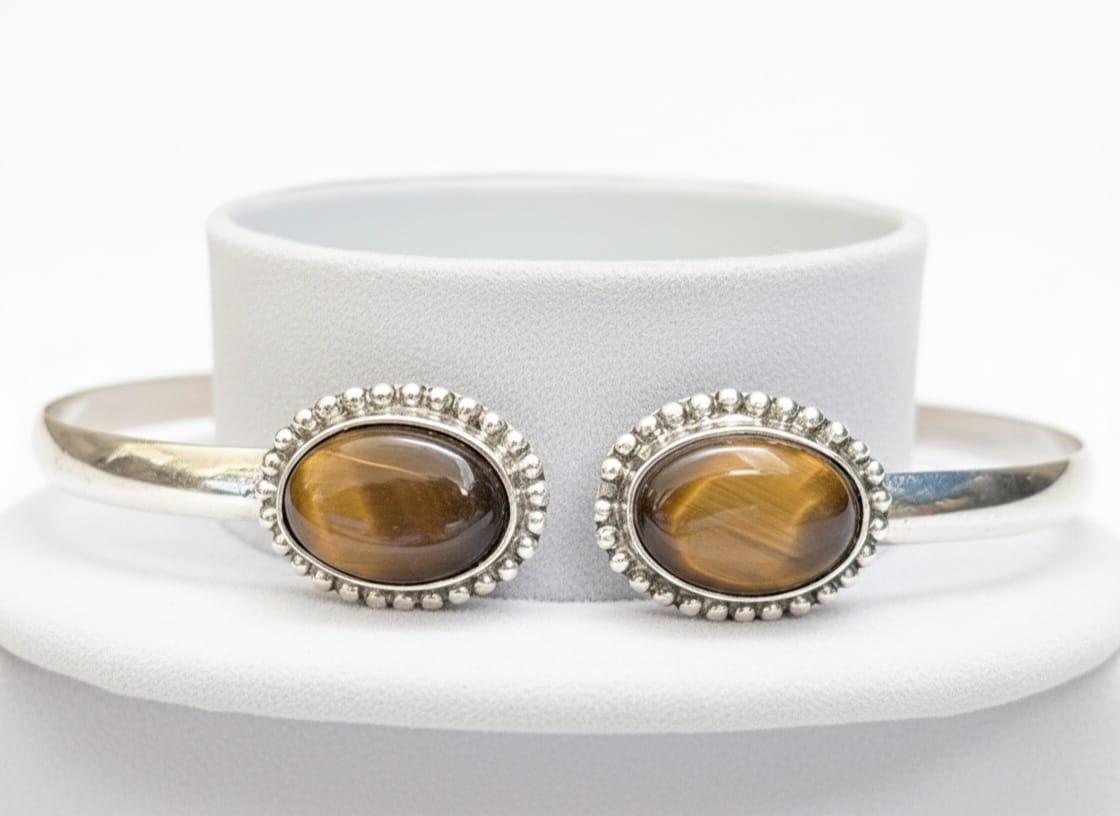 TIGER EYE CUFF