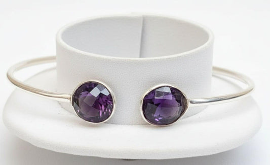AMETHYST CUFF