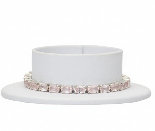 ROSE Q TENNIS BRACELET 6.5''