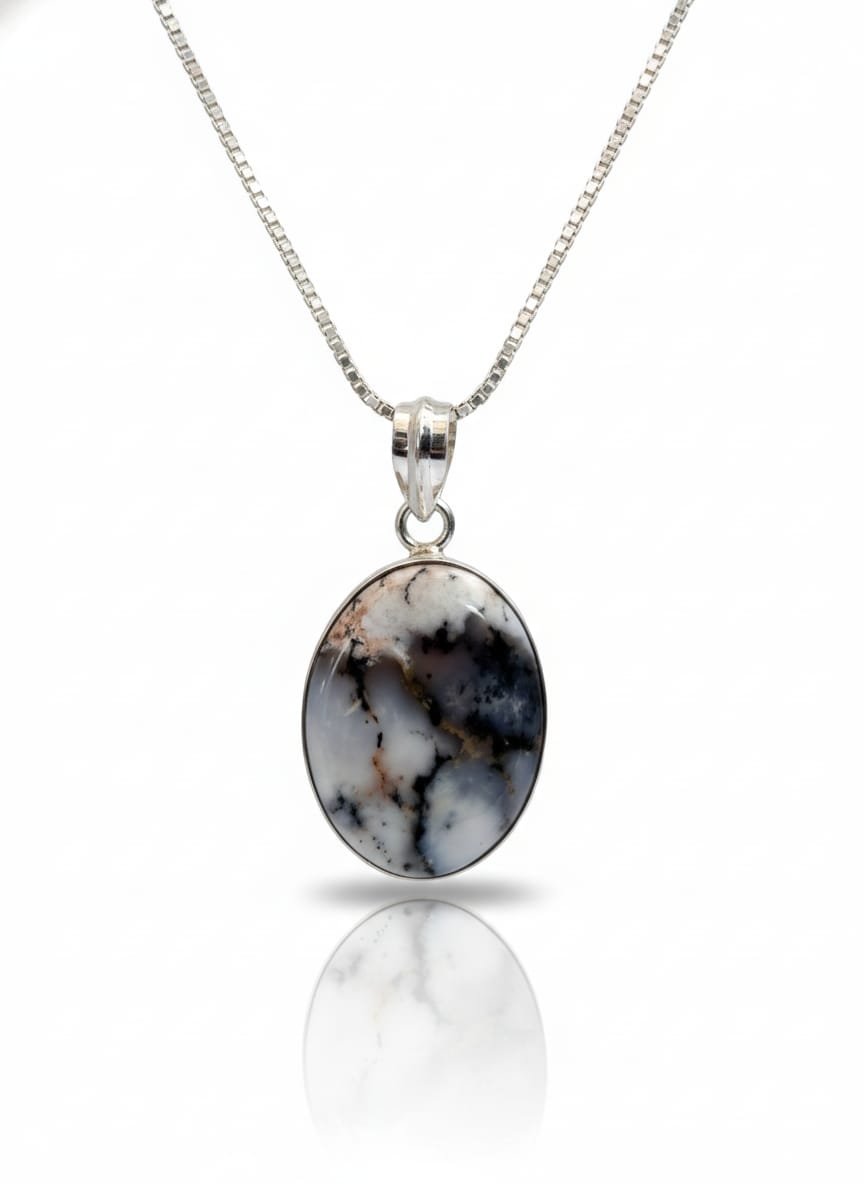 DENDRITE OPAL PENDANT