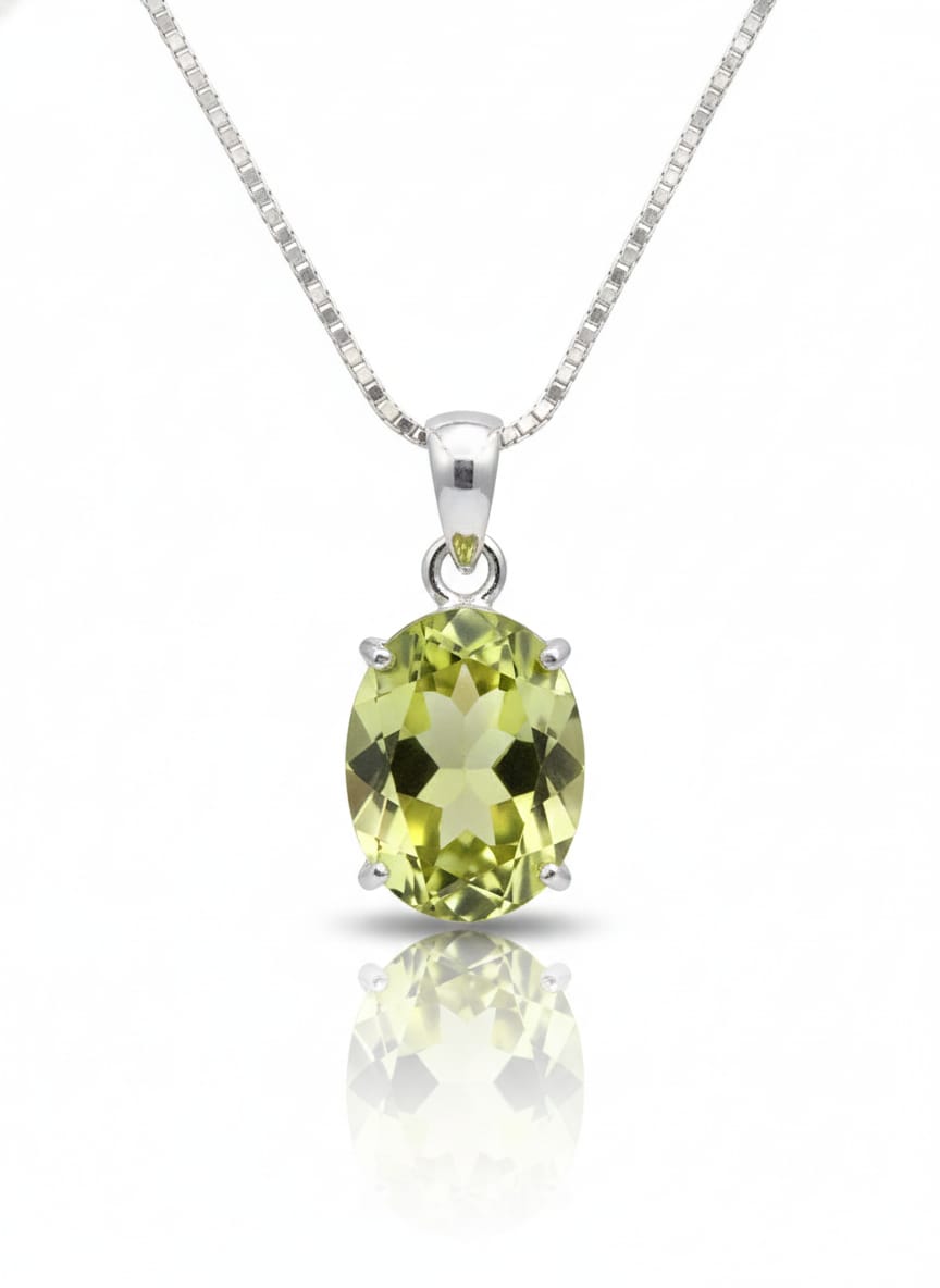 LEMON QUARTZUARTZ PENDANT