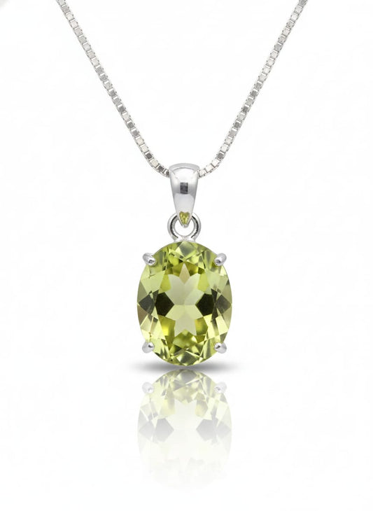 LEMON QUARTZUARTZ PENDANT