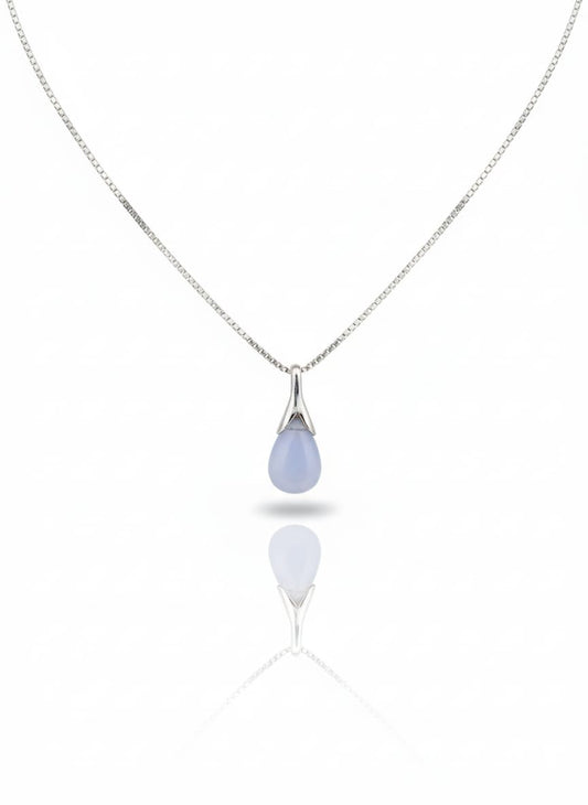 NAT. CALCITE PENDANT