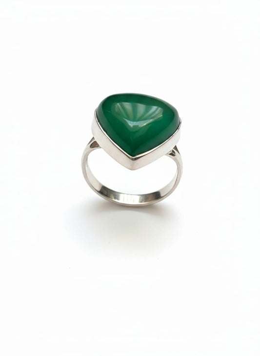 GREEN ONYX RING