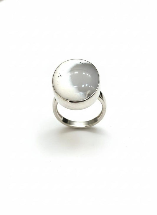 DENDRITE OPAL RING
