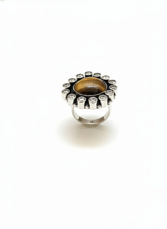 TIGER EYE RING