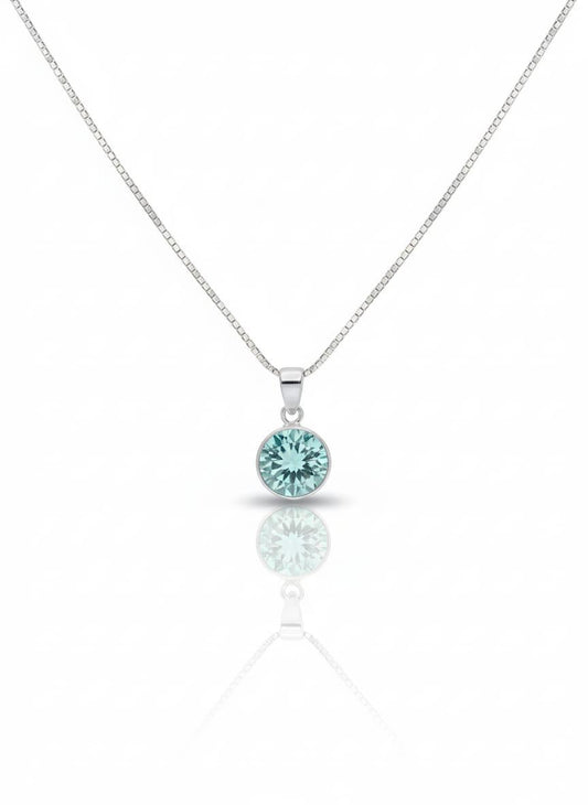 SKY BLUE TOPAZ PENDANT