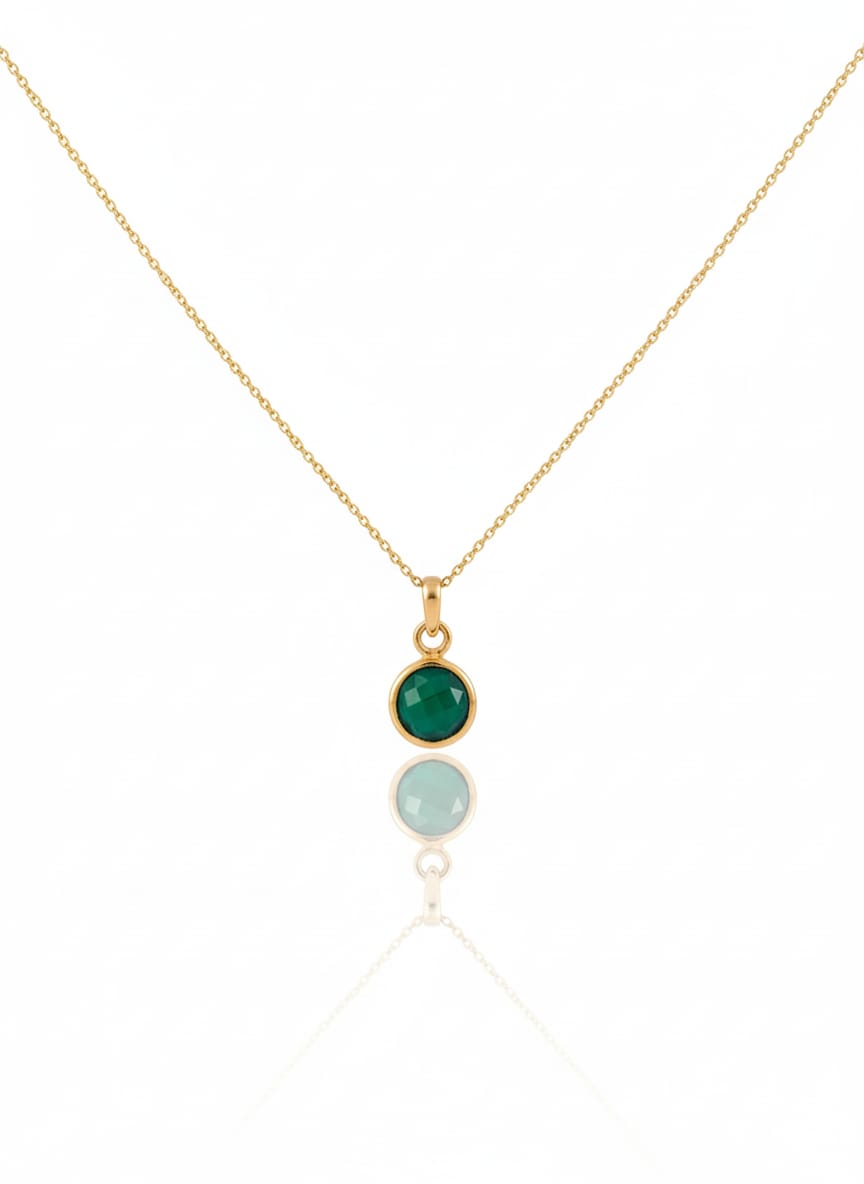 GREEN ONYX PENDANT