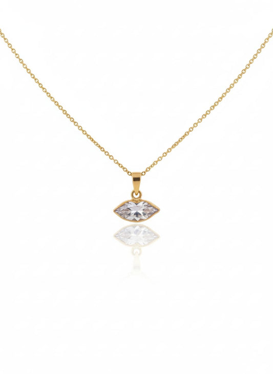 CRYSTAL LIPS PENDANT