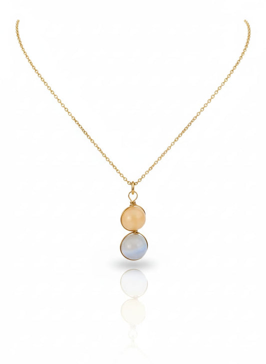 MULTI STONE PENDANT