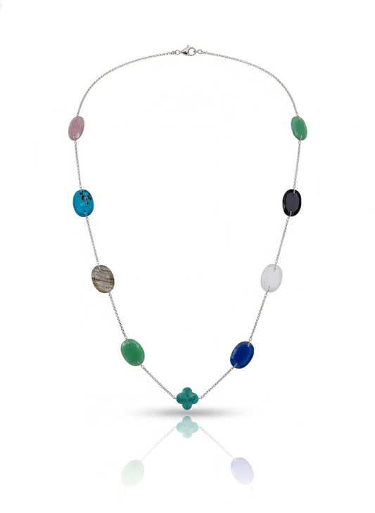 MULTI STONE CHAIN