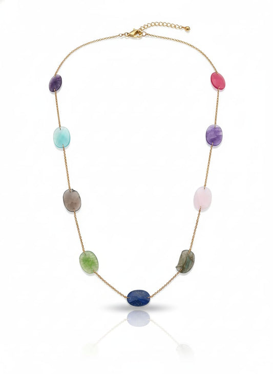 MULTI STONE CHAIN