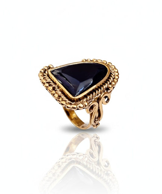 BLACK ONYX RING