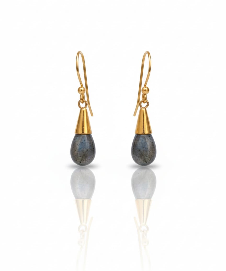 LABRADORITE EARRING