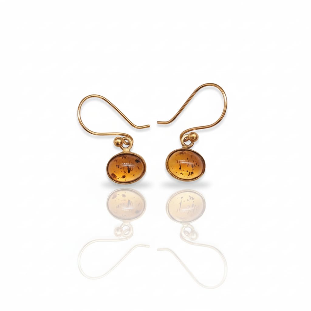 CITRINE EARRING