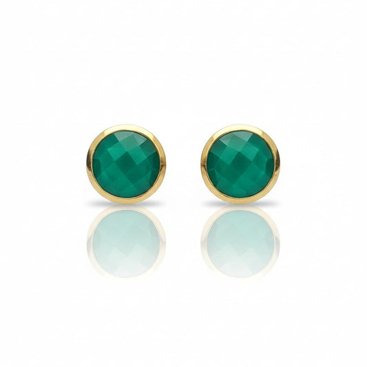 GREEN ONYX EARRING
