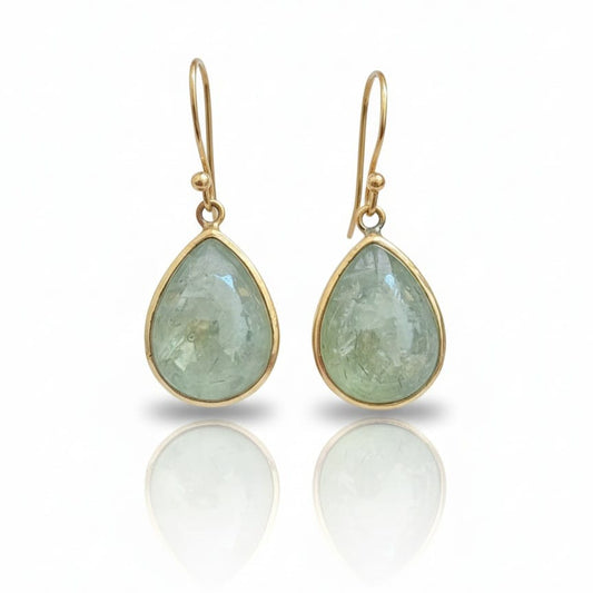 PREHNITE EARRING