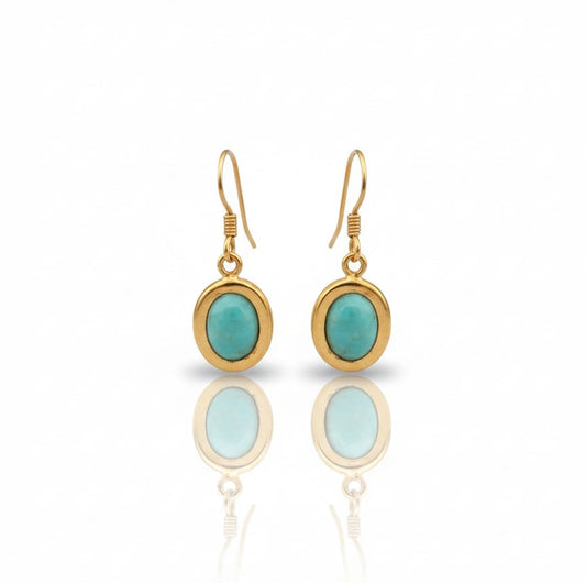 LARIMAR EARRING