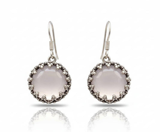 ROSE QUARTZ EARRINGS