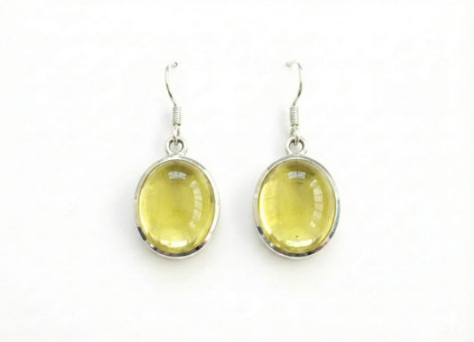 LEMON QUARTZ EARRINGS