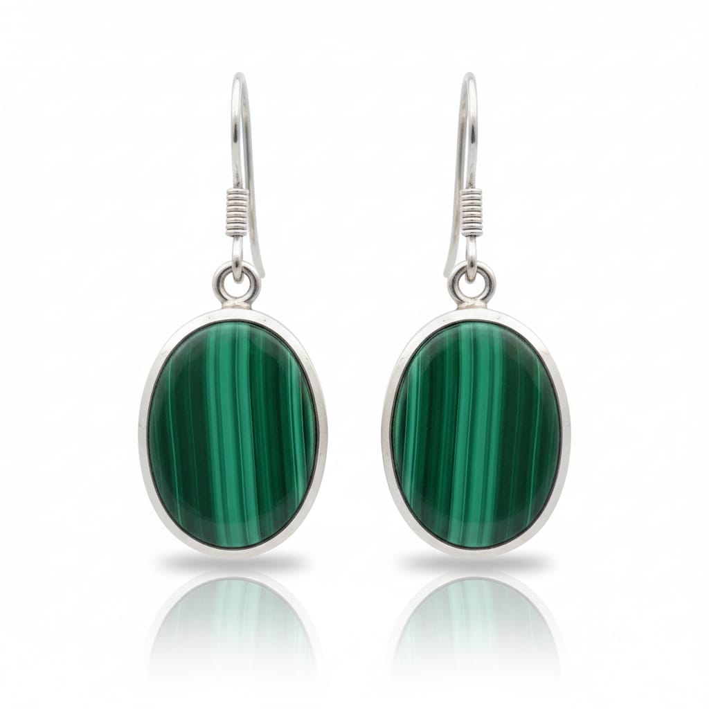 MALACHITE EARRINGS