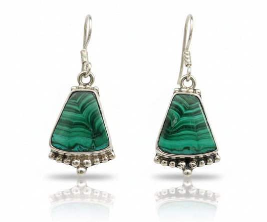 MALACHITE EARRINGS