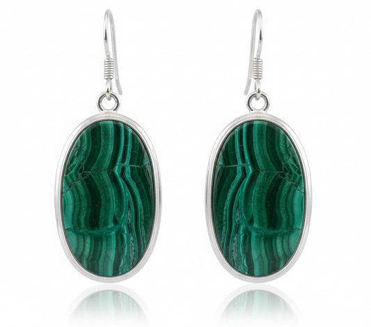 MALACHITE EARRINGS