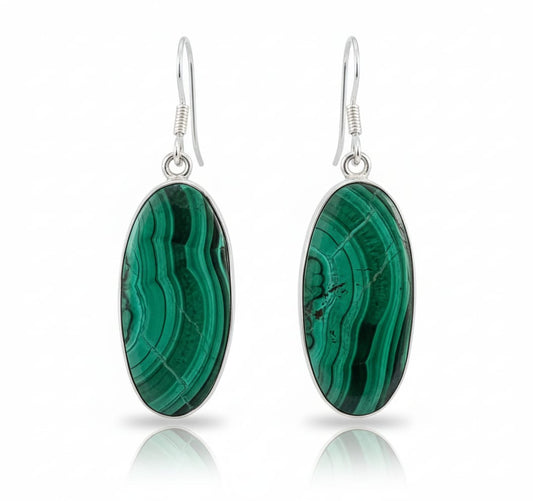 MALACHITE EARRINGS