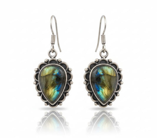 LABRADORITE EARRINGS