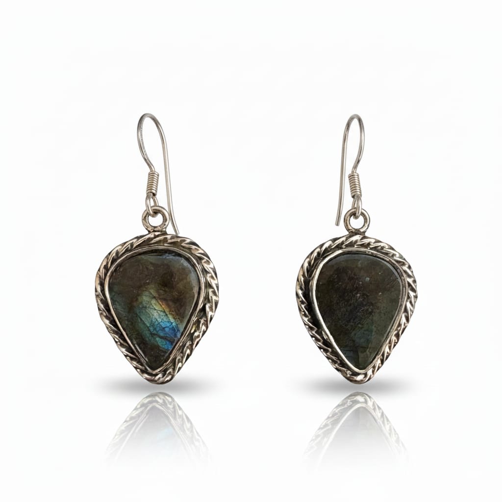 LABRADORITE EARRINGS