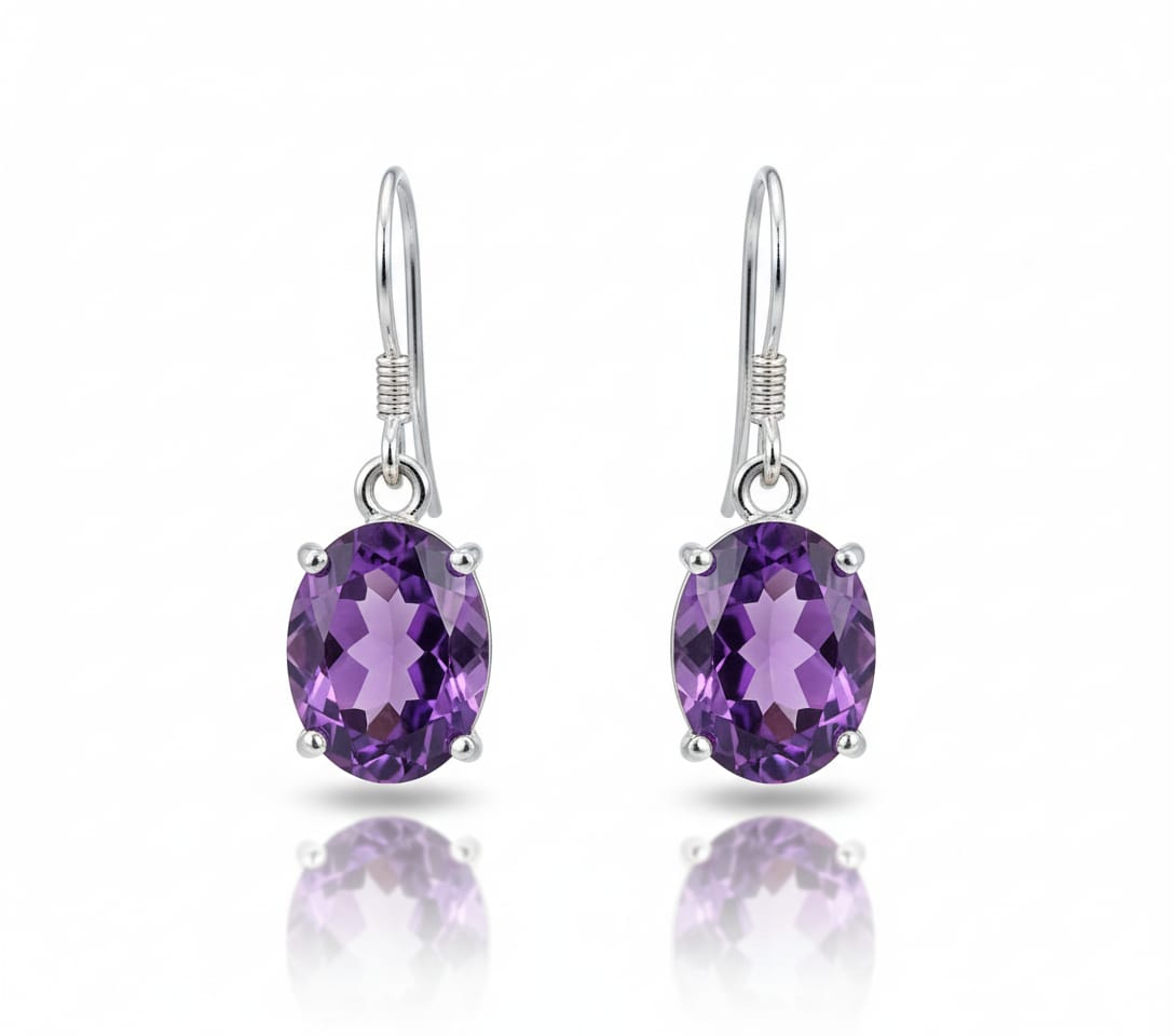 AMETHYST EARRINGS