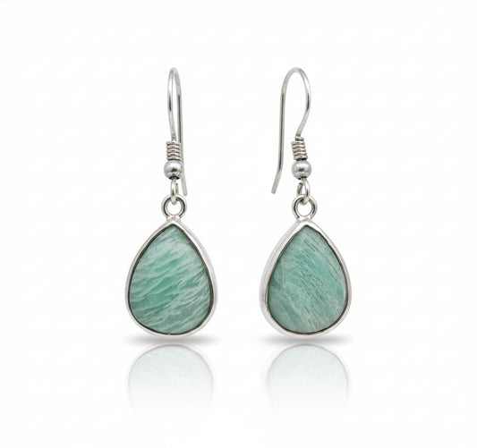 AMAZONITE EARRINGS
