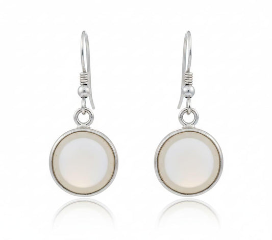 WHITE MOONSTONE EARRINGS
