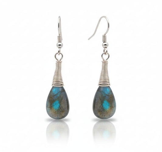 LABRADORITE EARRINGS