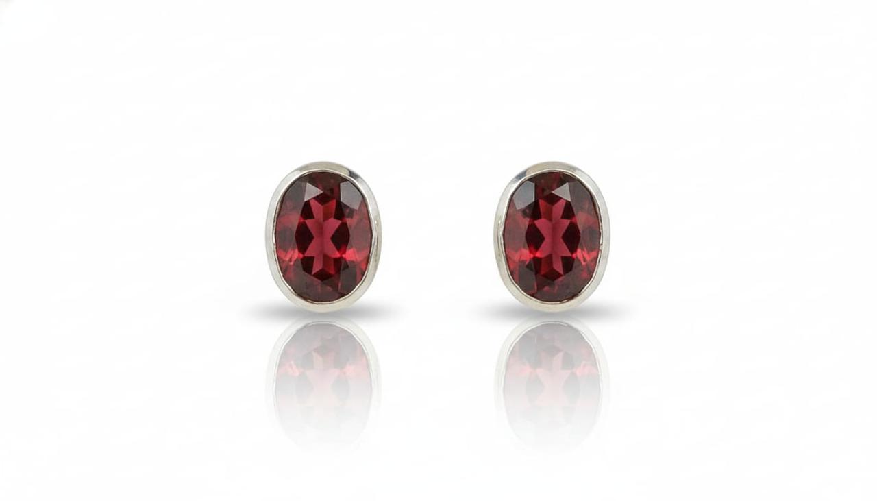 GARNET EARRINGS