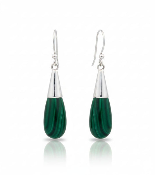 MALACHITE EARRINGS